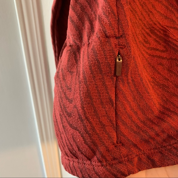 Men’s Nike Trail Dri-Fit Red/Orange Long Sleeve Shirt M - Picture 6 of 12